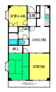 サンシャイン大成【3階】の間取り