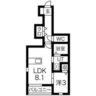 ステラ【1階】の間取り
