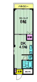 メゾン高田馬場【2階】の間取り