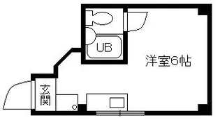 西尾ビル2【3階】の間取り