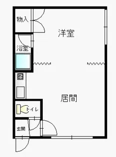 ハイツ823【2階】の間取り
