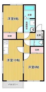ロイヤルメゾン3号館【2階】の間取り