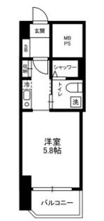 東京都文京区本郷1【マンション】の間取り
