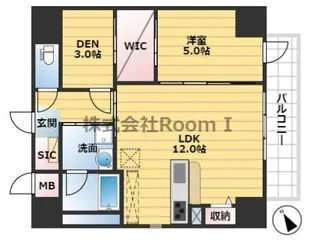 LaCASA上汐【3階】の間取り