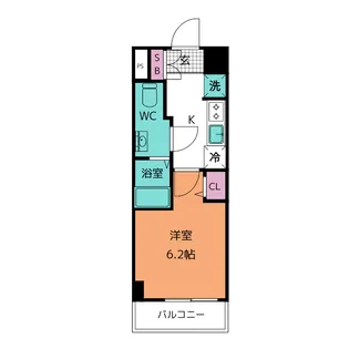 LIME RESIDENCE KITA MATSUDO【4階】の間取り