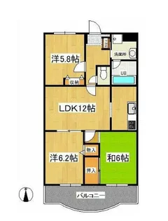 東京都練馬区大泉学園町8【マンション】の間取り