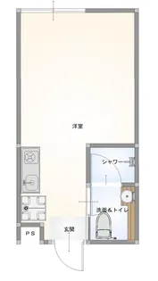 コーポめぐみ【2階】の間取り