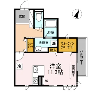 サフェスタ窪町【3階】の間取り