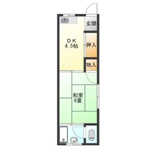 マンション東雲【1階】の間取り