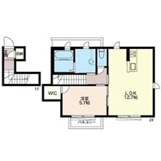 モンシエール【2階】の間取り