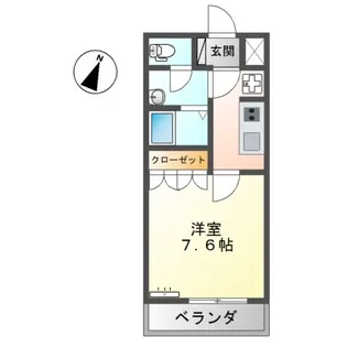 神奈川県小田原市穴部【アパート】の間取り