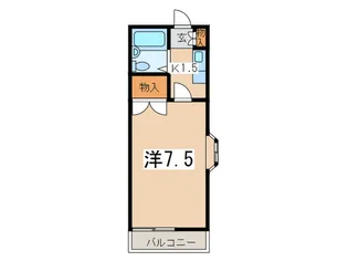 370ハイツ【1階】の間取り