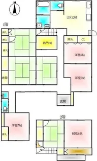 丸亀市飯野町K邸の間取り