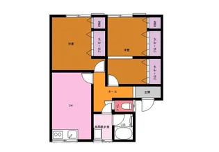 コーポサンコダ【1階】の間取り