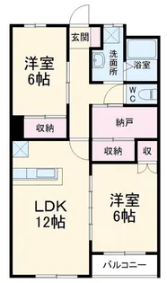 グラン【4階】の間取り