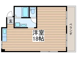 第1青木マンション【5階】の間取り
