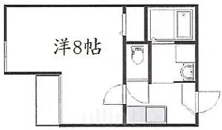 アークリード四条油小路【2階】の間取り