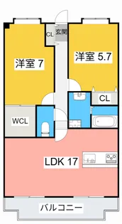 リバーサイド衣浦【2階】の間取り