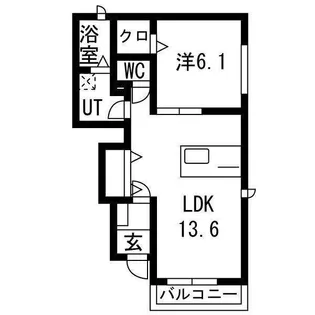 Ohana【1階】の間取り