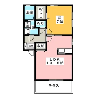 ネオステージII【1階】の間取り