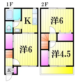 エトワール A棟の間取り