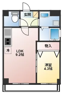 アルコバレーノ マクハリ【4階】の間取り