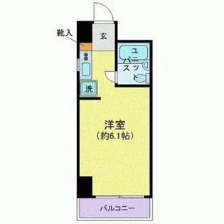 東京都八王子市長沼町【マンション】の間取り