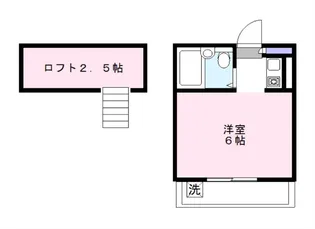 サウサリート21【2階】の間取り