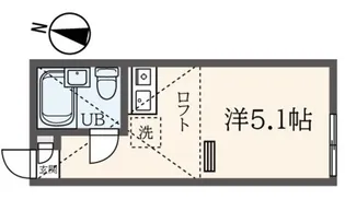 カインドハウス山手大平【2階】の間取り