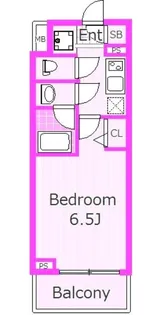 プレールドゥーク横濱浅間町【5階】の間取り