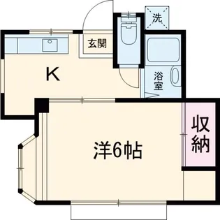 長崎ハイツ【1階】の間取り