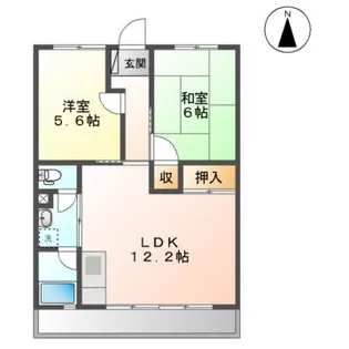 Fila Alta【2階】の間取り