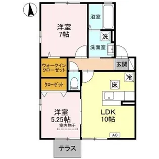 埼玉県さいたま市西区三橋6【アパート】の間取り