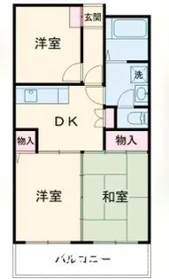 ファーストハイツ【1階】の間取り