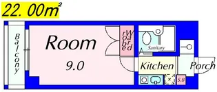 カーサソラッツォ壱番館【6階】の間取り
