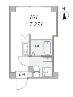 COCON北綾瀬【1階】の間取り