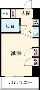 スカイコート世田谷第4【4階】の間取り
