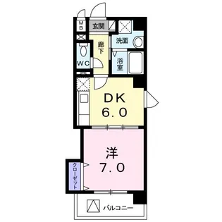 東京都墨田区横川3【マンション】の間取り