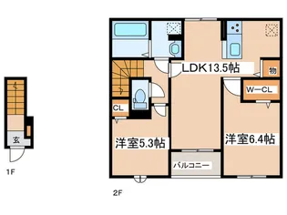 ルナ・クレインの間取り