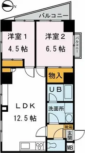 ラフィネITO【3階】の間取り