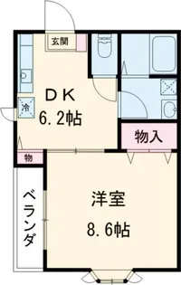 MAISON GRACE【1階】の間取り