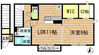 グリーンライフ【2階】の間取り