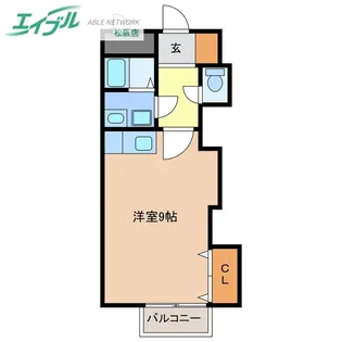 サンパティーク A棟【2階】の間取り