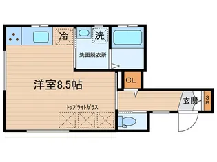 ダイキグランテ-ジ南品川III【1階】の間取り