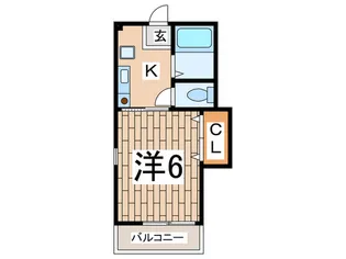 和光ハイツ【1階】の間取り