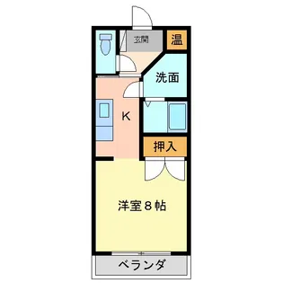 ルーブル【2階】の間取り