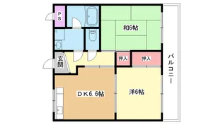 大阪府豊中市穂積2【マンション】の間取り