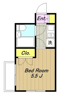 モンテリサイア淵野辺【4階】の間取り