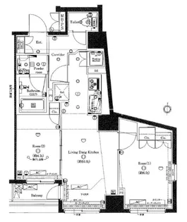 アルテシモ ヴェルデ【2階】の間取り
