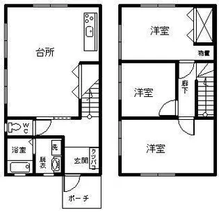 サニーハウス海咲の間取り